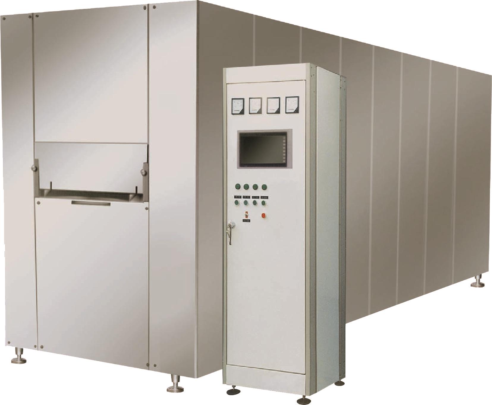 Tunnel type of laminar flow sterilizer & dryer